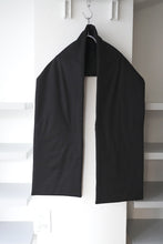 画像をギャラリービューアに読み込む, S17 NO.110 HEAVY WOOL PADDED POCKET SCARF / BLACK [金沢店]