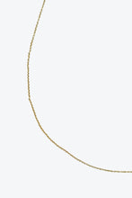 画像をギャラリービューアに読み込む, MADE IN ITALY 18K(750) WHITE GOLD NECKLACE 1.72G / GOLD