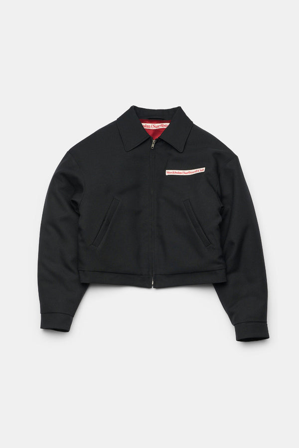 ALVA CROPPED PUFF JACKET / BLACK