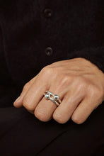 Load image into Gallery viewer, PEARL RING ONE / POLISHED SILVER