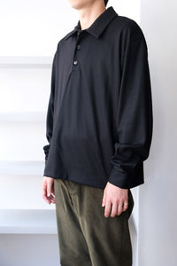 CLASSIC POLO SHIRTS MILLED WOOL / OFF WHITE [Kobe store]