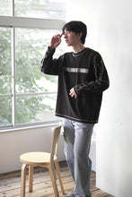 画像をギャラリービューアに読み込む, STICKS STITCH ORGANIC LONG SLEEVE / BLACK
