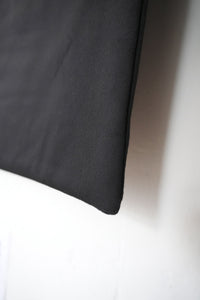 S17 NO.110 HEAVY WOOL PADDED POCKET SCARF / BLACK [金沢店]