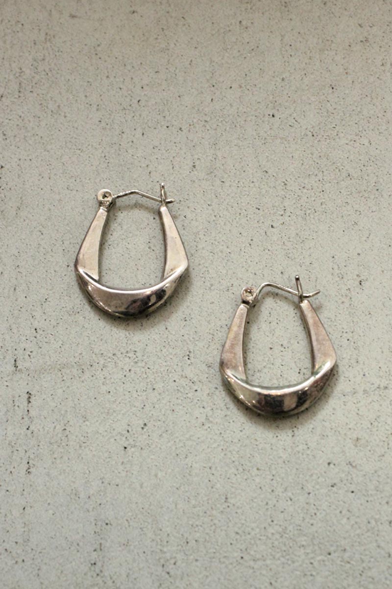 VINTAGE SILVER JEWELRY | 925 SILVER EARRINGS / SILVER 925シルバー