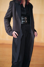 Load image into Gallery viewer, GIRDLE BELT / SLOW BLACK ARID BULL HIDE