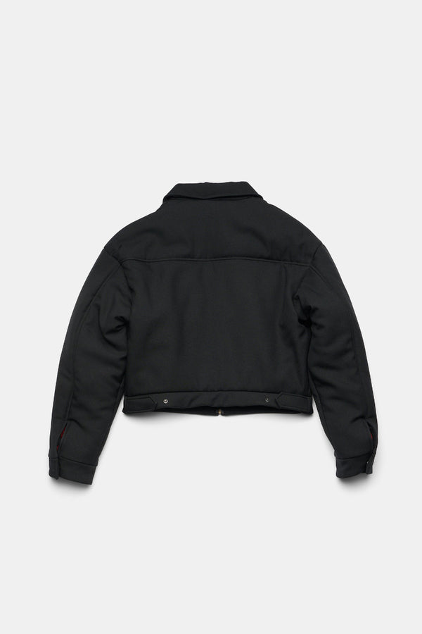 ALVA  CROPPED PUFF JACKET / BLACK [26AW入荷予定]