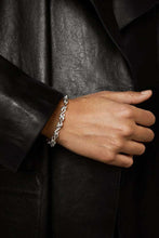 Load image into Gallery viewer, S BRACELET THIN / POLISHED SILVER