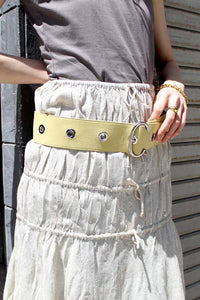 GILDA BELT / PASTEL YELLOW