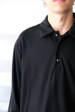 Load image into Gallery viewer, CLASSIC POLO SHIRTS MILLED WOOL / OFF WHITE [Kobe store]