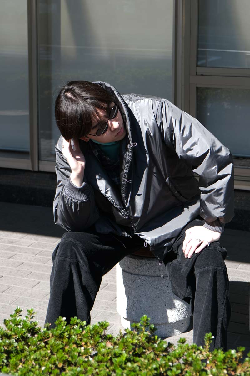 ARPENTEUR | LOFT J PRIMALOFT FILLED JACKET / SLATE プリマロフト  