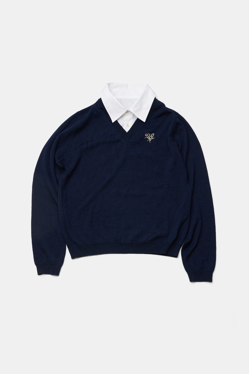 DANDY DOCKING SWEATERS / NAVY [26AW入荷予定]