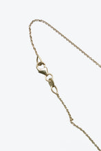 画像をギャラリービューアに読み込む, MADE IN ITALY 18K(750) WHITE GOLD NECKLACE 1.72G / GOLD