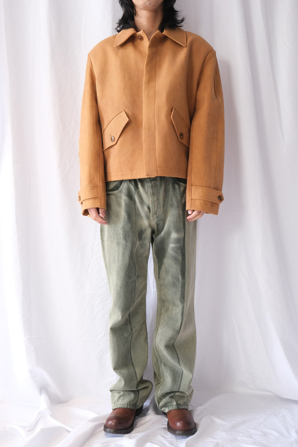 GUS JACKET / TWO-TONED CHINO COTTON