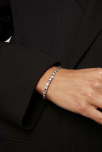 Load image into Gallery viewer, SNAKE BRACELET / CARVED SILVER