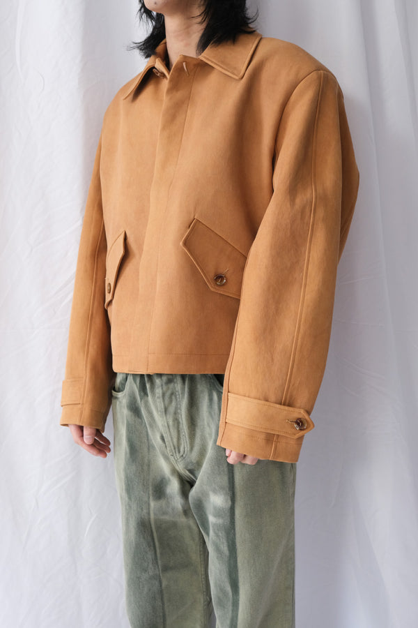 GUS JACKET / TWO-TONED CHINO COTTON