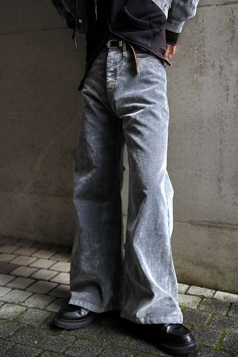 SKID JEANS / GREY FLOCK