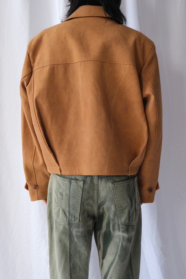 GUS JACKET / TWO-TONED CHINO COTTON