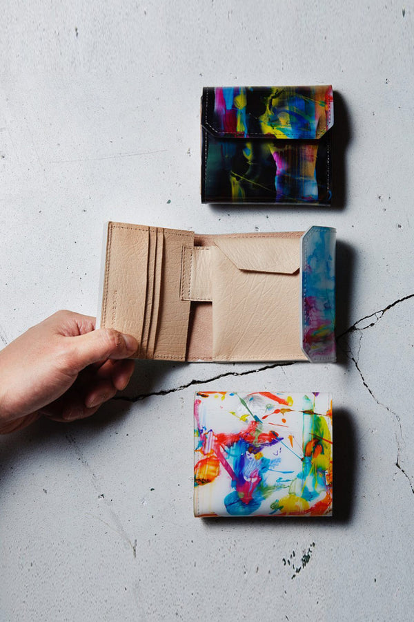 PAINT WALLET P / BLACK PAINT[26AW入荷予定]