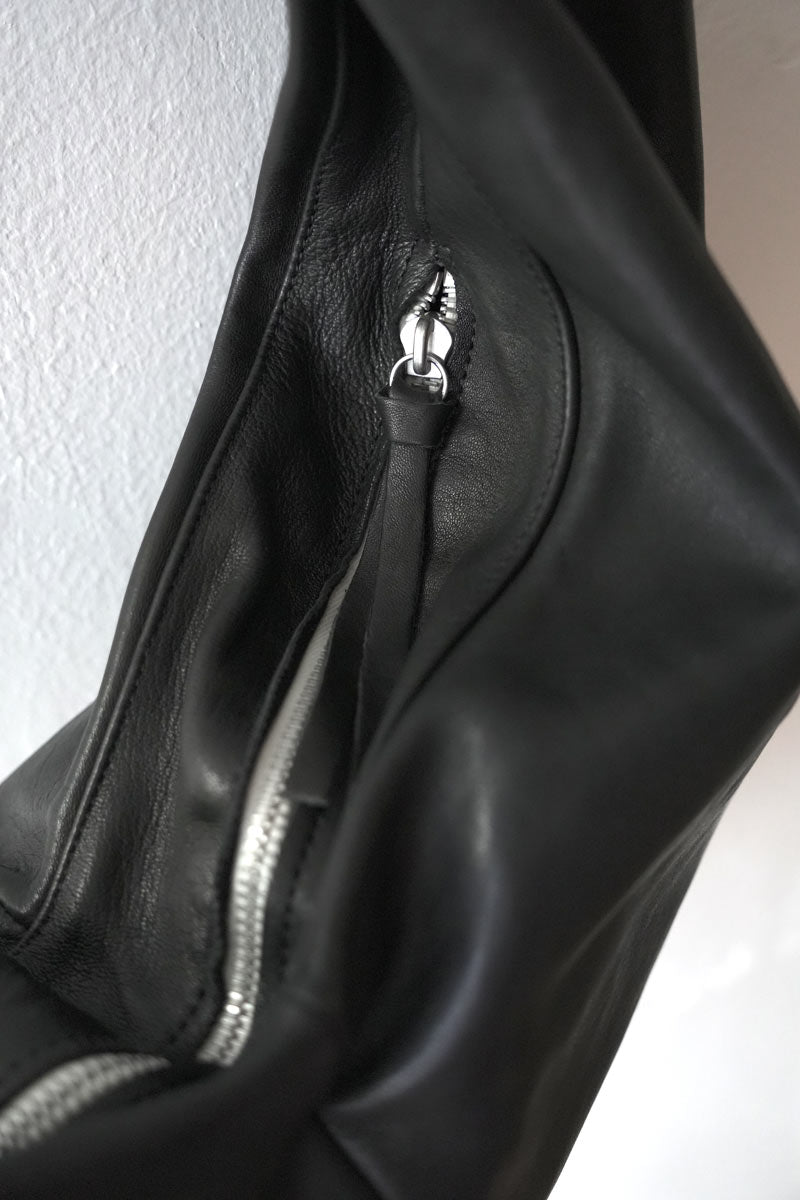 S17 NO.250 CROSSED LEATHER BAG / BLACK [Kanazawa store]