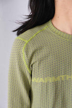 画像をギャラリービューアに読み込む, HIVEE DRYARN® LIGHTWEIGHT SEAMLESS LONG SLEEVE / LIME GREEN