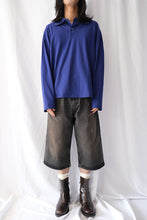 画像をギャラリービューアに読み込む, RUGBY LONGSLEEVE / DEEP BLUE HIGH TWIST JERSEY