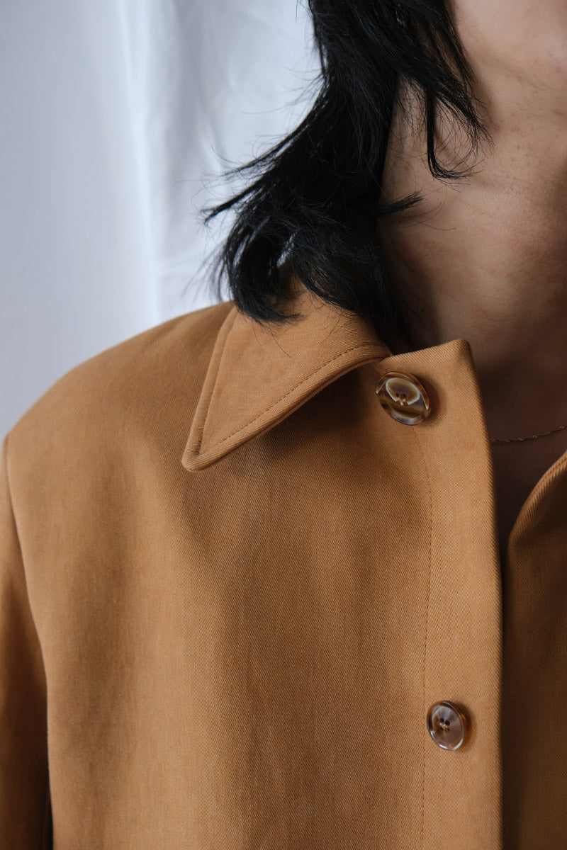 GUS JACKET / TWO-TONED CHINO COTTON