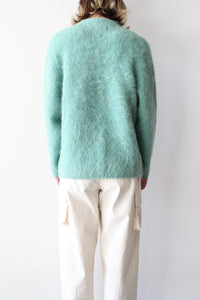 HARU SWEATER / TURQUOISE ALPACA