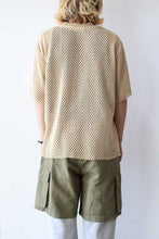 Load image into Gallery viewer, FRANCO TEE / RAW COTTON MESH