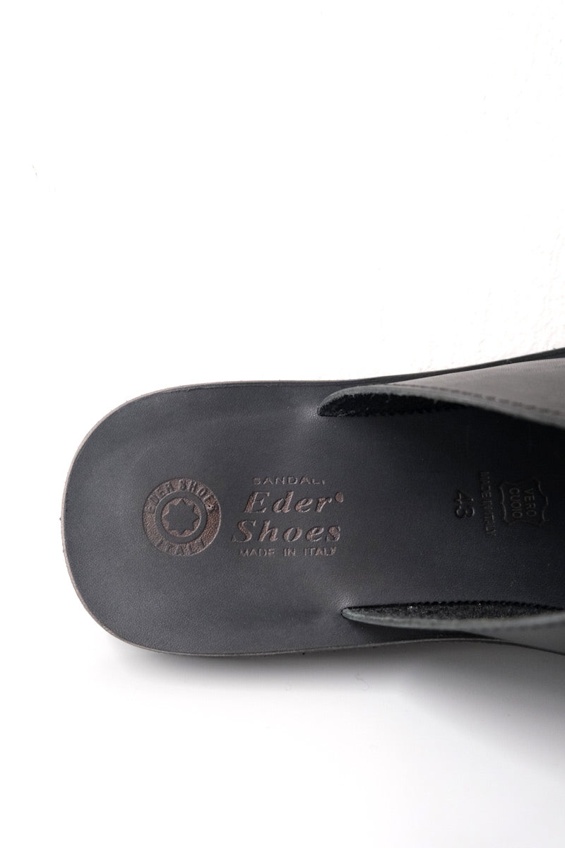 4262 ORAZIO LEATHER SANDALS / NERO [26SS入荷予定]