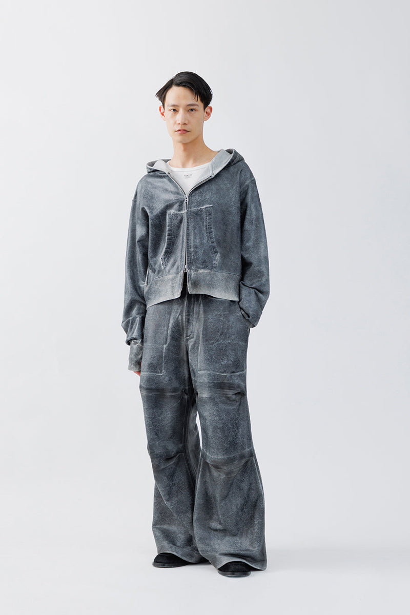 CRACKING COATED PARKA .16 / HEATHER GRAY BASE [26AW入荷予定]