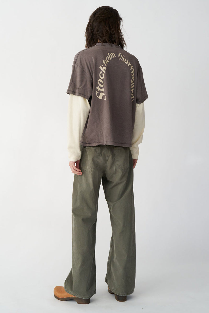 LAYER BOX TEE / HICKORY [26AW入荷予定]