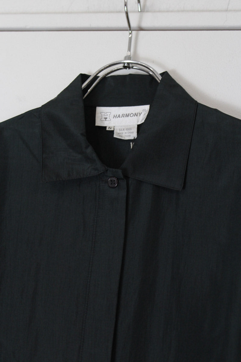 HARMONY | L/S 실크 셔츠 [USED]