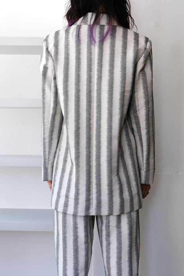 WILSON BLAZER / BLACK STRIPES [70%OFF]