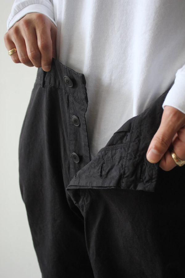 DOUBLE DYED AH PANTS-TOUGH COT / ONYX [20%OFF]