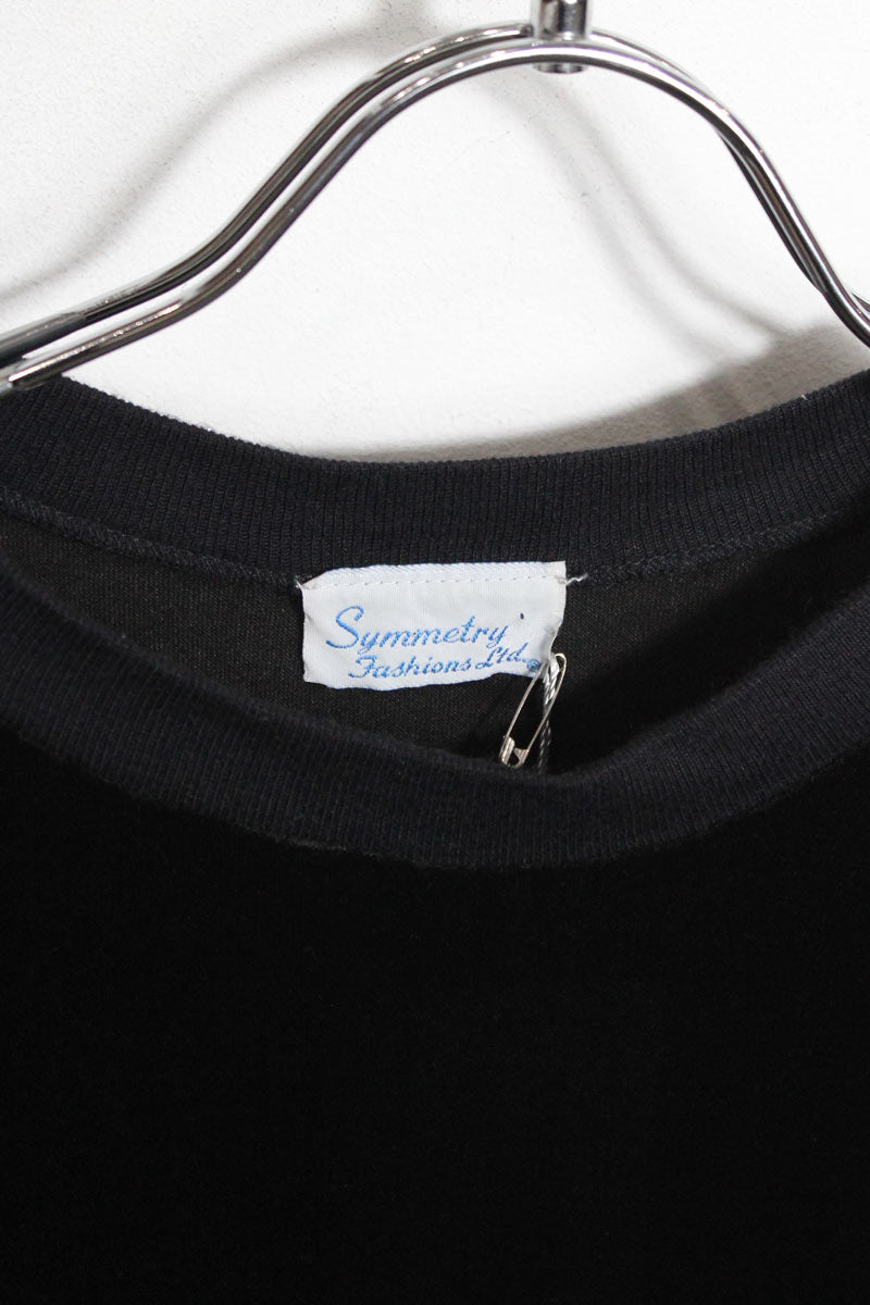 SYMMETRY | 80S L/S 벨루어 스웨트셔츠 [USED]