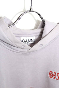 GANNI | TWO-TONE SWEAT HOODIE [USED]