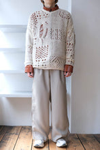 Load image into Gallery viewer, VISCOSE MAD CROSS SIDE ZIP PANTS / BEIGE