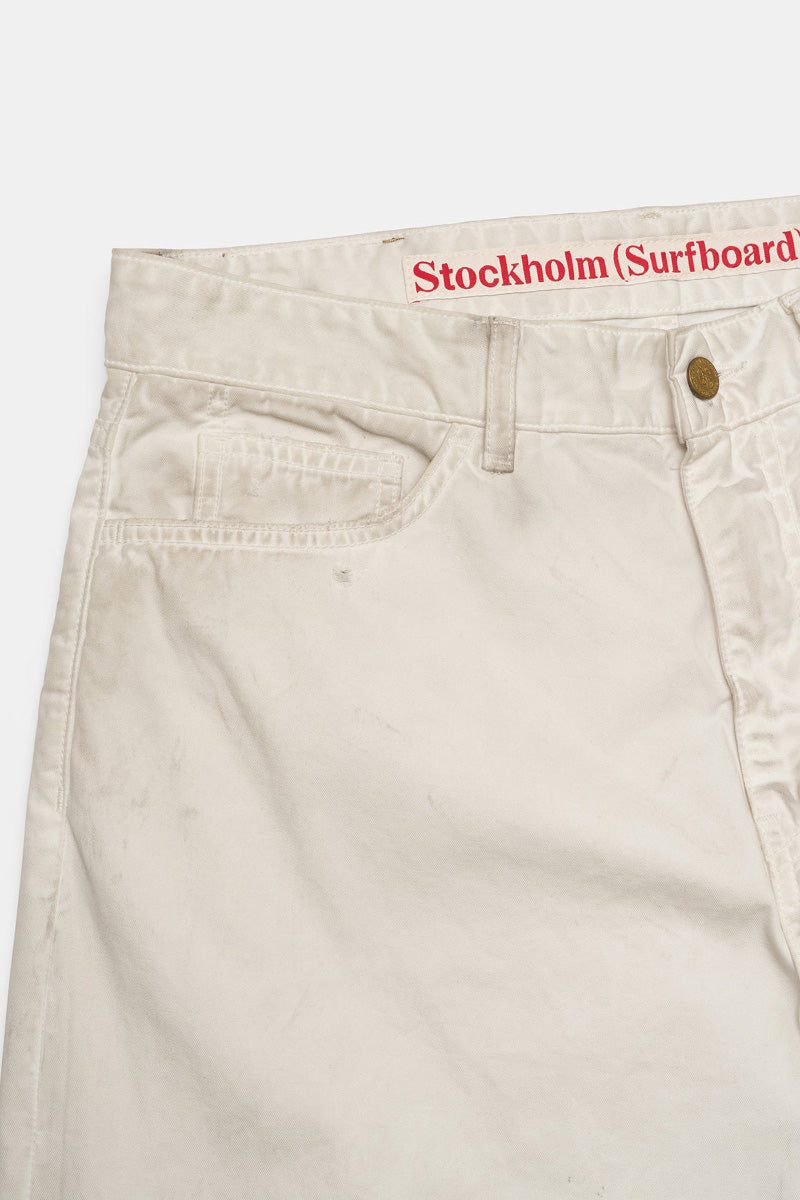 RALF CHINO TROUSERS / WHITE [26AW入荷予定]