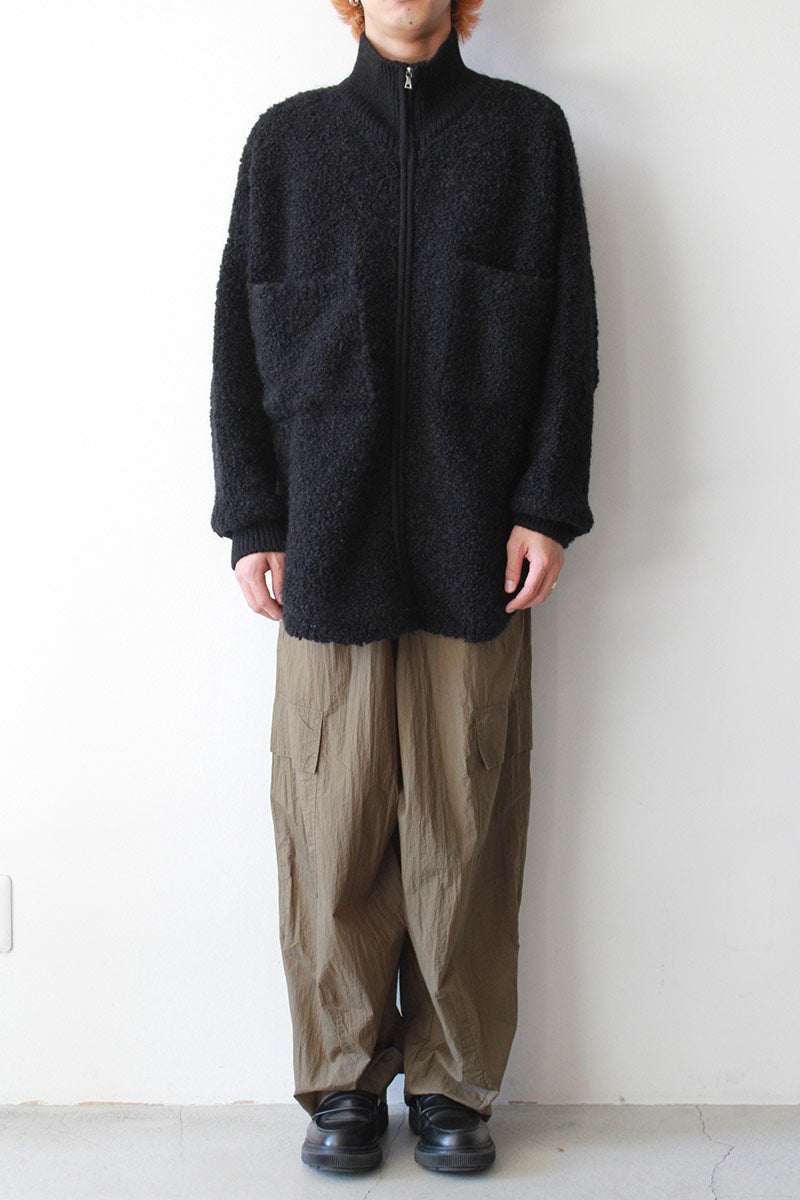 WOOL & MOHAIR JACKET / BLACK [50%OFF]