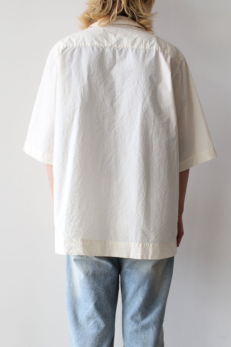 SLEEPER SHIRT-LIGHT COTTON / NATURAL [40% OFF]