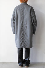 Load image into Gallery viewer, NYLON RIPSTOP PADDED OVERCOAT / BLUE GRAY [30%OFF]