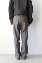 Load image into Gallery viewer, BORROWED CHINO / GREY ATOM CHECK WOOL