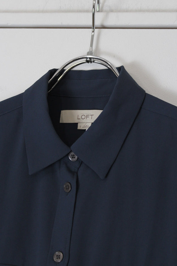 LOFT | 90'S L/S RAYON SHIRT [USED]