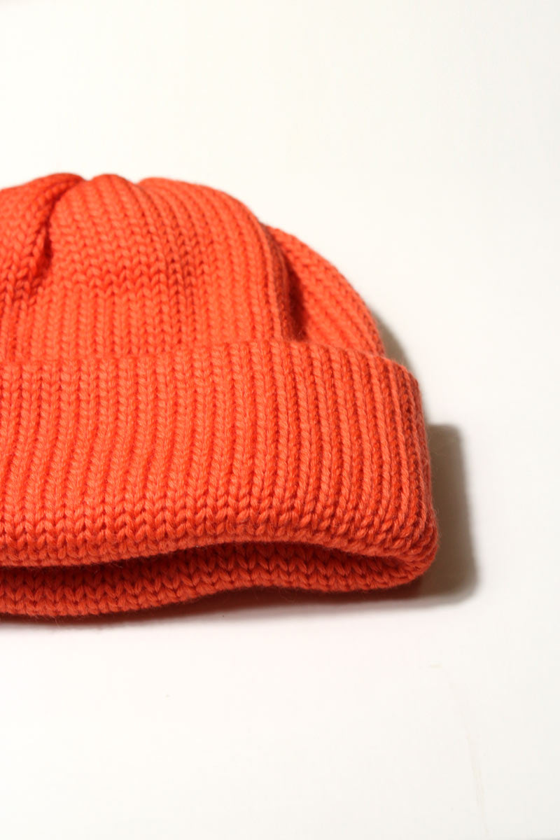 COMESANDGOES | WOOL STANDARD KNIT / ORANGE ウール3ゲージ