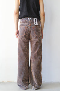 SKID JEANS / RUST FLOCK