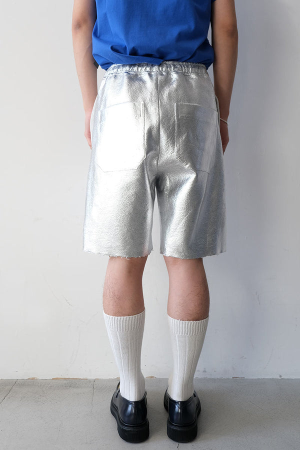SILVER SWEAT SHORTS / SILVER [20% 할인]