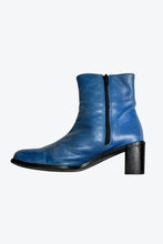 画像をギャラリービューアに読み込む, NO BRAND | SQUARE TOE LEATHER ZIP BOOTS [USED]