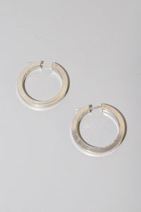 MADE IN ITALY 925 SILVER EARRINGS / SILVER