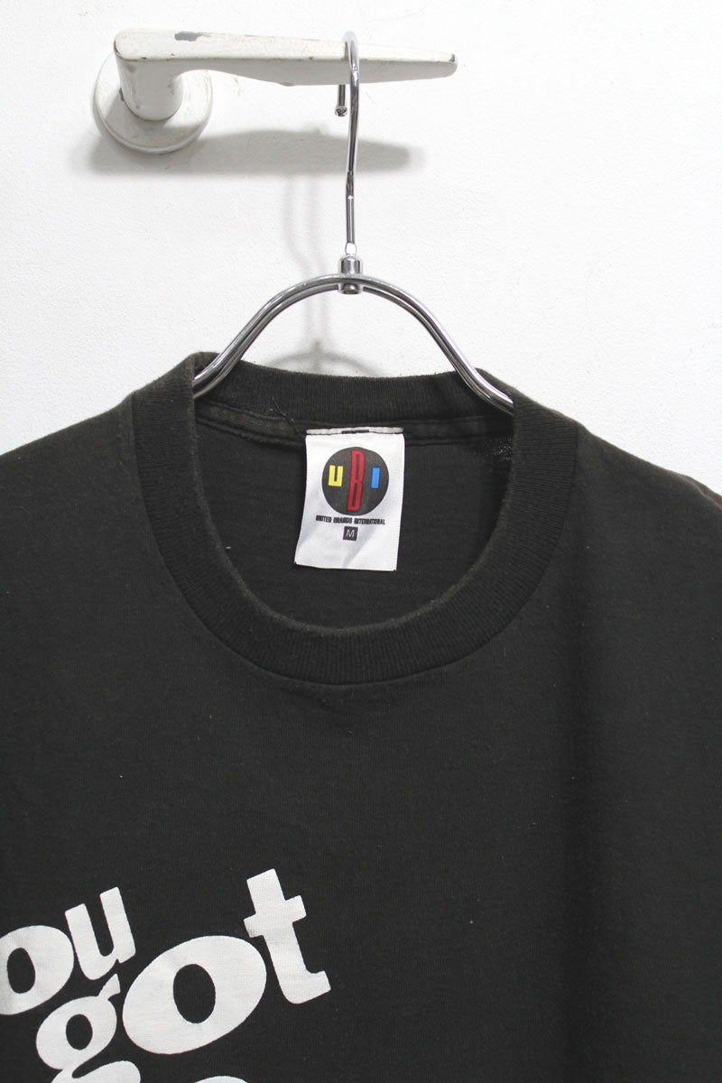 NO BRAND | MADE IN USA 90'S YOU GOT THE RIGHT T-SHIRT [USED]