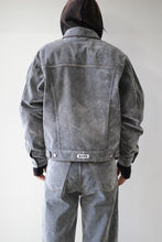 画像をギャラリービューアに読み込む, BOLD DENIM JACKET / GREY FLOCK